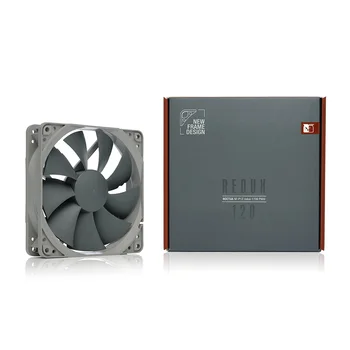 Noctua NF-P12 redux 4pin PWM 120 мм CPU cooler fan 12 cm 12, В размер на компютърен корпус cpu охладител охладител с ниско ниво на шум на вентилатора за охлаждане на процесора