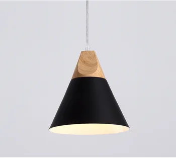 Nordic loft cotton single head висящи лампи два стила LED минималистичен висящи осветителни тела за кухня, спални хол на ресторанта кафенета