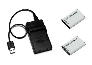 NP-BY1 NPBY1 BY1 EL11 батерия + USB зарядно устройство за Sony HDR-AZ1 AZ1VR AZ1VB AZ1VW mini Action Камери.