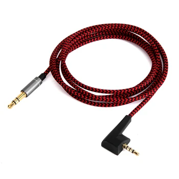 OFC сплетен взаимозаменяеми кабел удължителен кабел на проводници за слушалки Sennheiser HD438 HD439 HD461 HD461i HD461G HD471 HD471i HD471G