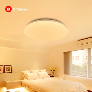 OFFDARKS модерен led тавана лампа 48 W WiFi / APP Smart Control RGB затъмнение спалня, кухня тавана лампа 220v / AC