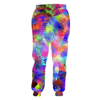 OGKB 2019 New Men 's / Women' s Colorful pattern 3D Printing customizableSportswear Hip Hop Sweatshirt Pants And Set Of 2 Hoodies