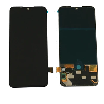 OLED дисплей за Motorola Moto One Zoom / One Pro / One Action LCD сензорен дисплей тъчпад събрание черен цвят с закалено стъкло
