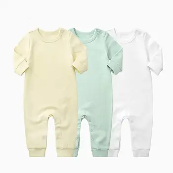 Orangemom 2018 Бебешки дрехи-високо качество на органичен памук плъзгачи с дълъг ръкав, гащеризон памук момиче облекло за новородени