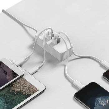 ORICO 4-портов USB зарядно устройство 20 W Desktop Charger Smart Charger Plug EU за Samsung Xiaomi Tablet Huawei