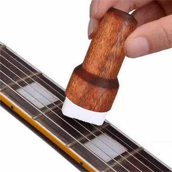 Orphee Guitar Bass Bridge Neck Strings Cleaner Instrument Body Cleaning Care Brush Tool Резервни Части За Музикални Инструменти И Аксесоари
