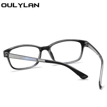 Oulylan Square Завърши Късогледство Очила На Жените И Мъжете Реколта Студентите Рецепта Свръхлеки Недалновидни Очила -1.0-1.5-2.0-2.5