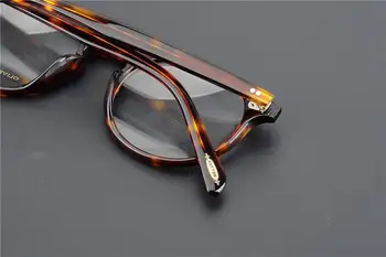 OV5241 ацетатные овални оптични рамки за очила за мъже и жени с ретро късогледство рецепта оптични очила рамки за очила