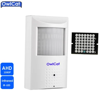 OwlCat Full HD 1080P 2.8 mm/3.6 mm обектива PIR Type Indoor AHD-H ВИДЕОНАБЛЮДЕНИЕ IR Night Video Surveillance Security Camera 2.0 mp Camera AHD