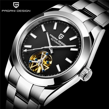 PAGANI DESIGN мъжки механичен часовник Top Brand Luxury Tourbillon Watch Men Sport Waterproof Automatic ClockRelogio Masculino