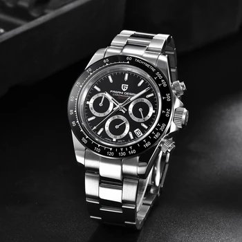 PAGANI дизайн на мъжки спортни часовници луксозни кварцов часовник човек ежедневни военна неръждаема стомана водоустойчив часовник Relogio Masculino