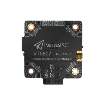 PandaRC VT5807 40CH 25-600mw 2-6S SmartAudio VTX вграден PDB 85db зумер, BEC LED контролер 4S-6S-достатъчен, за FPV 210 250 състезателни търтеи