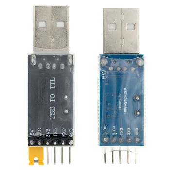 PL2303HX USB към RS232 TTL converter адаптер модул / USB TTL converter UART модул CH340G модул 3.3 V 5V