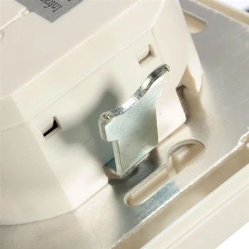 PVC инфрачервен PIR датчик за движение ключ монтиран на стената-вградени лампа лампа за включване/изключване и PIR превключвате ключа за лампата гама