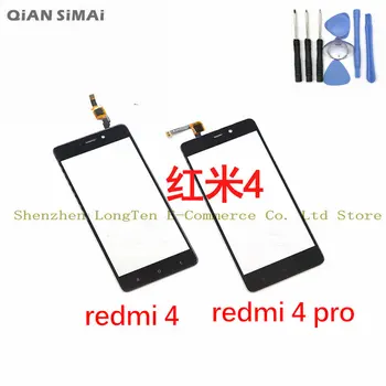 QiAN SiMAi за Xiaomi Redmi 4 / Redmi 4pro телефон нов сензорен Ccreen лента на предното стъкло дигитайзер + инструменти резервни части, 1 бр.