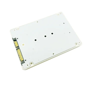 QINDIAN Add On Card SATA M. 2 Adapter NGFF M. 2 to SATA Adapter M. 2 SSD Adapter 2.5