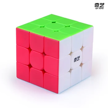 QiYi Sail W 3x3x3 Magic Speed Cube професионален воин S 3x3 Cube Stickerless Пъзел Cubes забавни играчки за деца