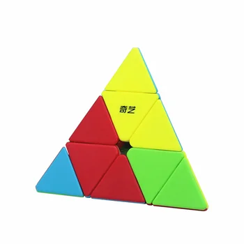 Qiyi пирамида Магията на Куб 3x3x3 професионален куб играчки Qiyi скорост на куб пъзел игра куб забавни играчки за деца