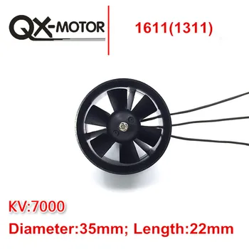 QX-Motor 30mm / 55 / 64mm / 70mm / 90mm ЕФР Ducted Фен with Brushless Ducted Motor for RC Drone AirPlane Ducted Фен Plane