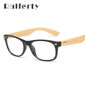 Ralferty Small Gold Wood Glasses Frames Bamboo Eyeglass оптични рамки на очила за жени мъже очила oculos grau de gafas
