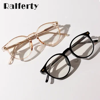 Ralferty Vintage Women Clear Glasses Frame дамски модни рамки за очила по рецепта TR90 2020 New WTR8840