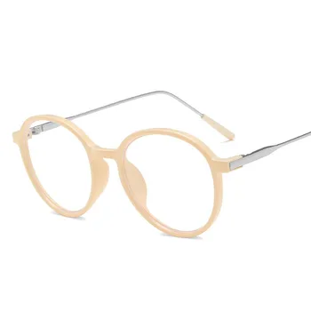 RBRARE 2021 ретро Кръгли рамки за очила дамски реколта кръгли очила дамски очила с прозрачни лещи очила Monturas De Lentes Mujer