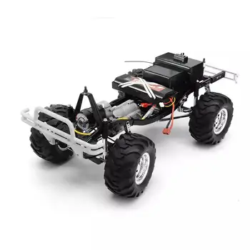 RCtown HG P407 1/10 2.4 G 4WD Rally Rc Car for TOYATO Metal 4X4 Pickup Truck Rock Crawler RTR Toy