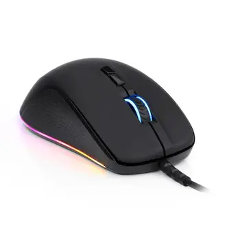 Redragon M718 Gaming Mouse 10000DPI RGB Backlight Wired Gamer Mouse , черна