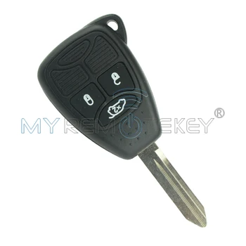 Remtekey remote key head 3 бутона 434 Mhz за Dodge JCUV JEEP Compass, Chrysler 300C Sebring