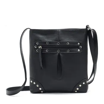 REPRCLA New Style Women Messenger Bag Fashion Нит Crossbody чанта през рамо от изкуствена кожа дизайнерска дамска чанта Bolsas Feminina N0301