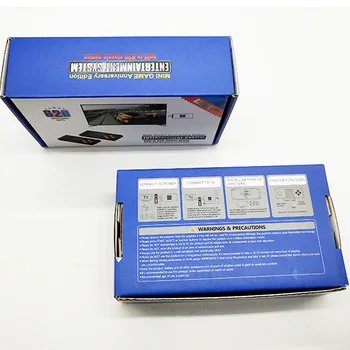 Retro Handheld Dual 2.4 G Wireless Players Family Mini TV Video Game Console AV Output вграден 620 8-битови класически игри за NES