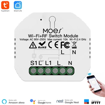 RF433 Wifi Smart Switch безжично дистанционно управление контролер модул работа с Алекса Google Home Smart Home Smart Life аксесоари