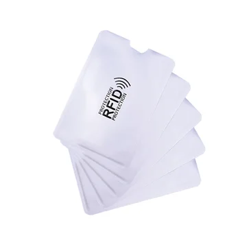 RFID NFC карта анти-d.g. ръкав 50 / 1000шт банкова карта, кредитна карта за защита анти-сканиране на карти ръкав антимагнитный алуминий