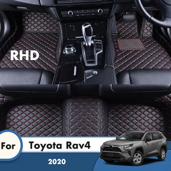 RHD автомобилни стелки Стелки за Toyota Rav4 2020 г. (XA50 50) килими на крак подложки потребителски авто стайлинг аксесоари, интериор Floorliner