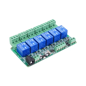 RS485 Modbus-RTU 12V 6bit релеен модул 6-канален превключвател контролер за Arduino