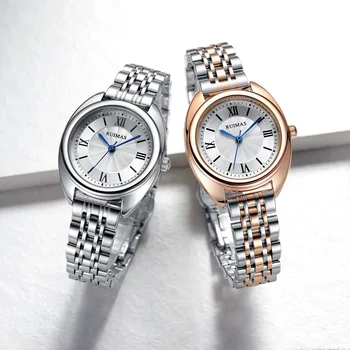 RUIMAS Top Brand Luxury Ladies Watch дамски модни часовници от неръждаема стомана-Секси елегантна рокля ръчен часовник Relogio Feminino