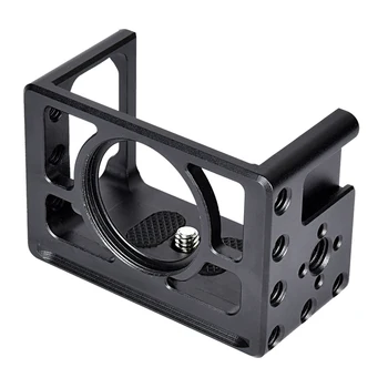 RXO II Camera Metal Cage Mount RXO2 специален защитен метален държач на корпуса с резбови отвори 1/4' 3/8' за Sony RX0 II