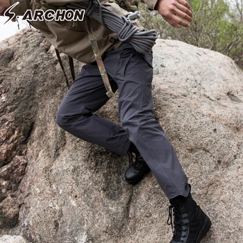 S. ARCHON IX9 тактически стил панталони есен военна армия специалните бойни панталони-карго мъжки ежедневни бързо съхнещи 3 цвята твърди панталони