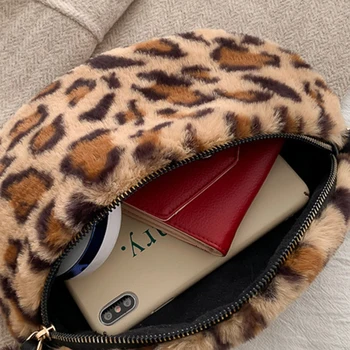 S. IKRR плюшени Crossbody чанта за жени 2019 кожа чанта в чантата си най-високо качество зима луксозни дизайнерски Shell Messenger чанта наплечная чанта