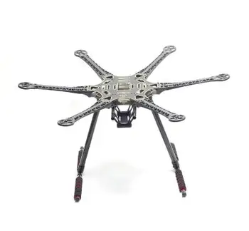 S550 550 Upgrade Hexacopter Frame Kit with Unflodable Landing Gear for FPV