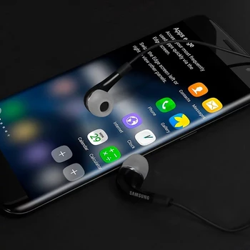 SAMSUNG Samsung EHS64 черен слушалки с 3,5 мм в ушите с микрофон тел слушалки за Samsung Galaxy S8 подкрепа на официален тест на Оригинала