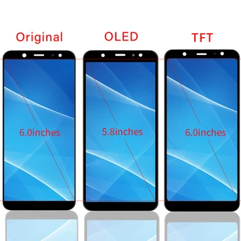 Samsung Samsung Galaxy A6 Plus 2018 A605 A605F LCD дисплей е сензорен екран за Samsung A605 дисплей оригинал Super Amoled на Samsung Galaxy A6 Plus 2018 A605 A605F LCD дисплей е сензорен екран за Samsung A605 дисплей
