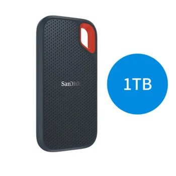 SanDisk SSD USB 3.1 Type C 1TB, 2TB 250GB 500GB външен твърд диск 500M/S, външен твърд диск за лаптоп камери или сървъра