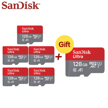 SanDisk флаш карта, 200 GB карта памет, 128GB C10 U1 A1 Micro SDHC SDXC Card 64GB TF Card High 32GB 5+1