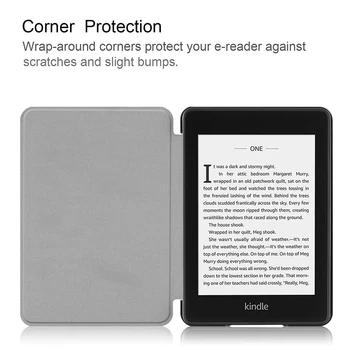 Sanmubaba Cartoon Case For Amazon Kindle Paperwhite 4 10th Generation Cover 2018 Тънък PU Leather Smart Cover защитната обвивка