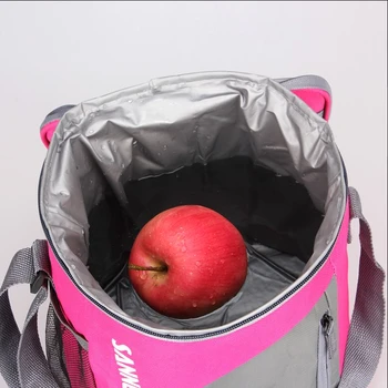 SANNE 9L преносим изолиран термален обяд-чанта контейнер за съхранение на термалните заведения за хранене чанти за унисекс многофункционален пикник обяд чанта