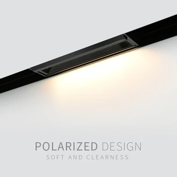 SCON Polarized Lighting Wall Washing LED Linear Light гъвкава магнитна рельсовая система на решение Trimless ходови светлини