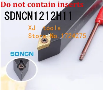 SDNCN1212H11, 12*12 мм и Метален струг режещи инструменти струг с ЦПУ Стругове инструменти външен струг инструмент притежателя S-тип SDNCN