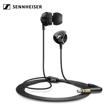 Sennheiser CX175 3,5 мм кабелен чист бас слушалки стерео слушалки спортни слушалки намаляване на шума Слушалки за iPhone/Samsung/XiaoMi