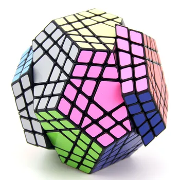 ShengShou Megaminxeds 5x5x5 Magic Cube Gigaminxeds 5x5 Cubo Magico Professional Нео Speed Cube Пъзел Antistress Toys Kid